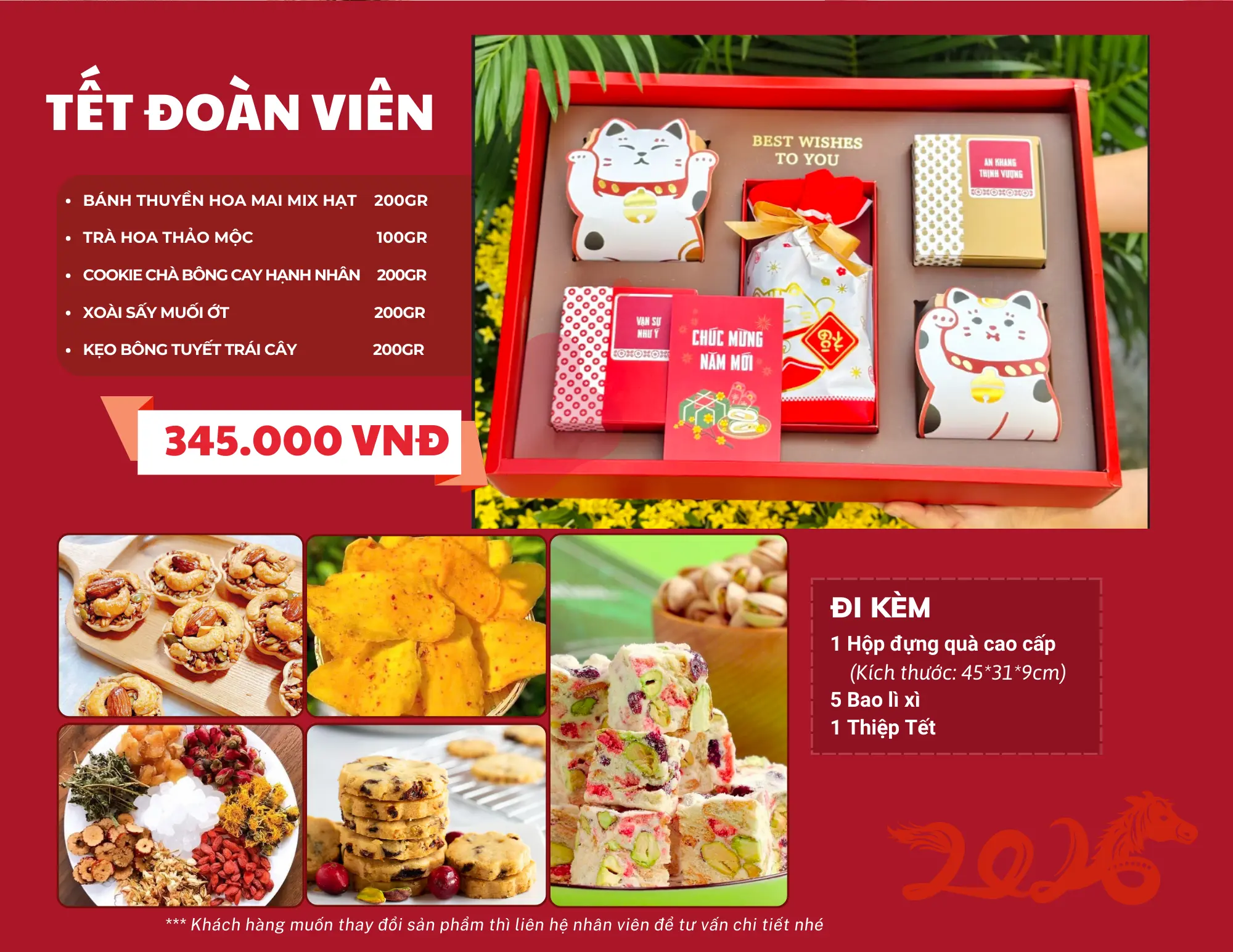 Bánh Tết An Tâm Sức Khỏe - Đón Xuân 2026