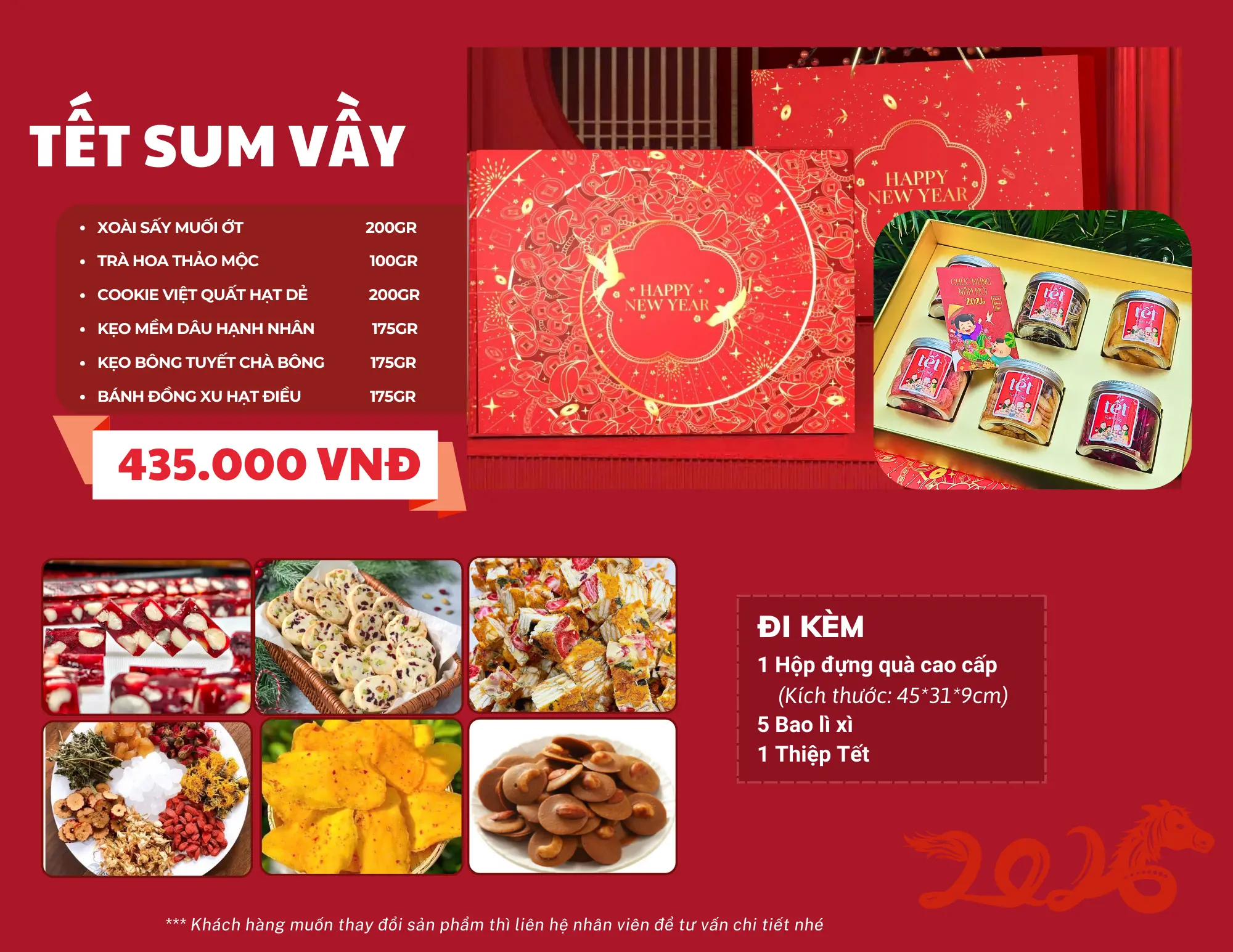 Bộ Sưu Tập Tết Trọn Vị Trao Thành Ý