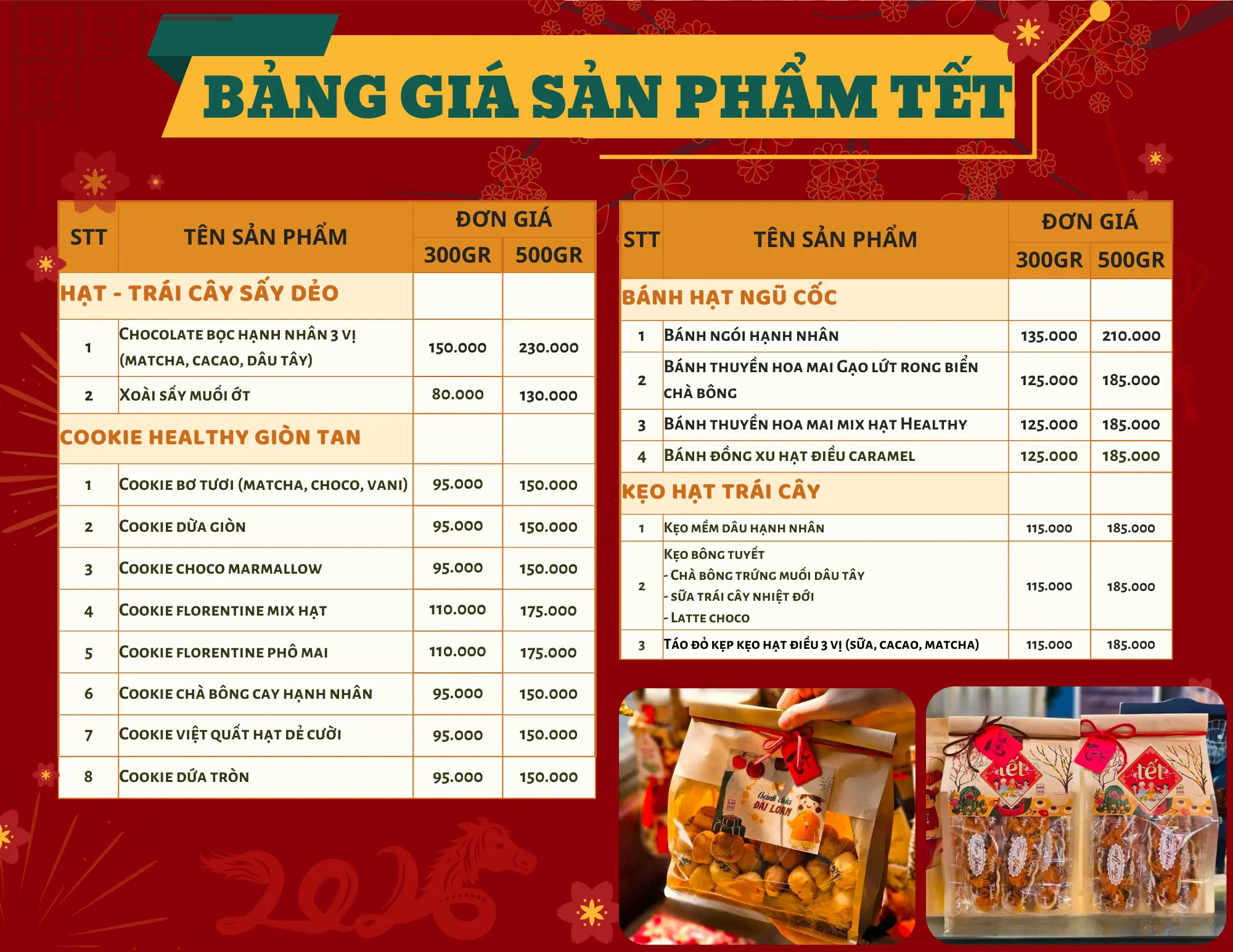 Đặt Bánh Tết Online - Ưu Đãi Xuân 2026